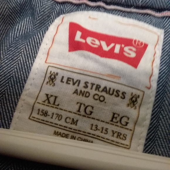 Levi's Flannel Hoodie - Picture 4 of 7